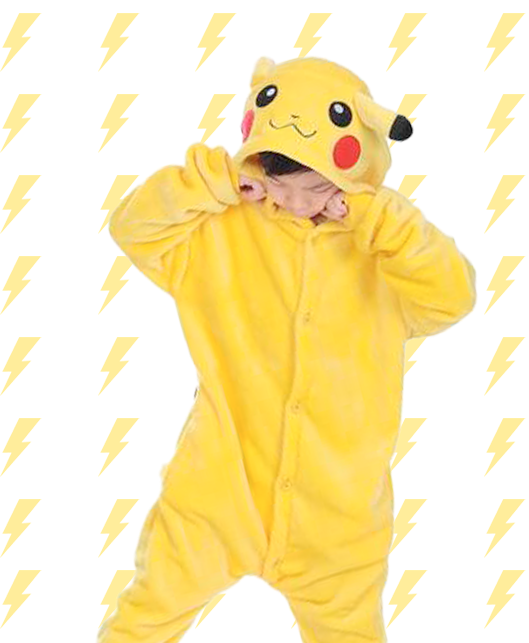 combinaison pyjama pikachu enfant