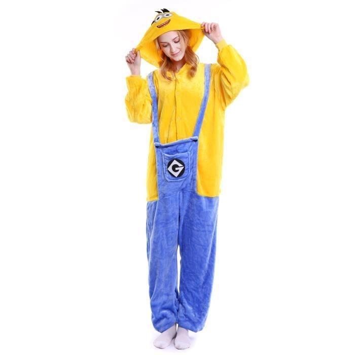 combinaison pyjama minion