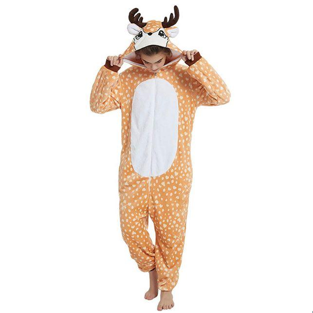 combinaison pyjama cerf