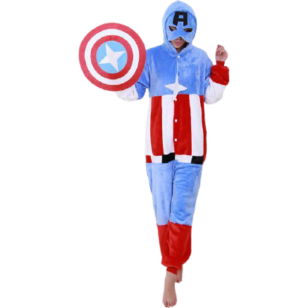 combinaison pyjama captain america