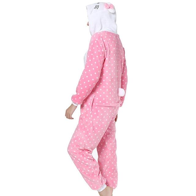 combinaison pyjama hello kitty adulte