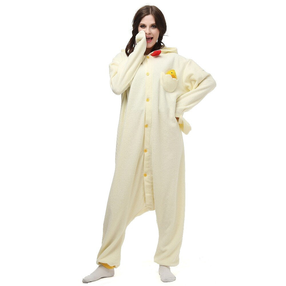 pyjama combinaison poule