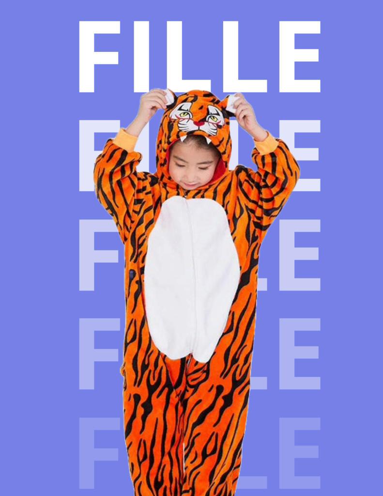 combinaison pyjama fille