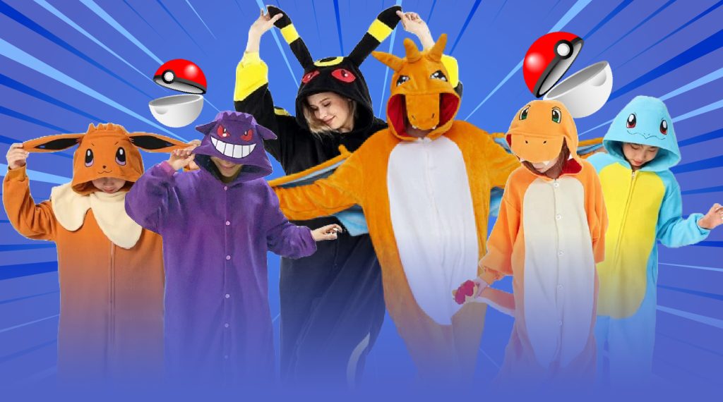 combinaison pyjama pokémon